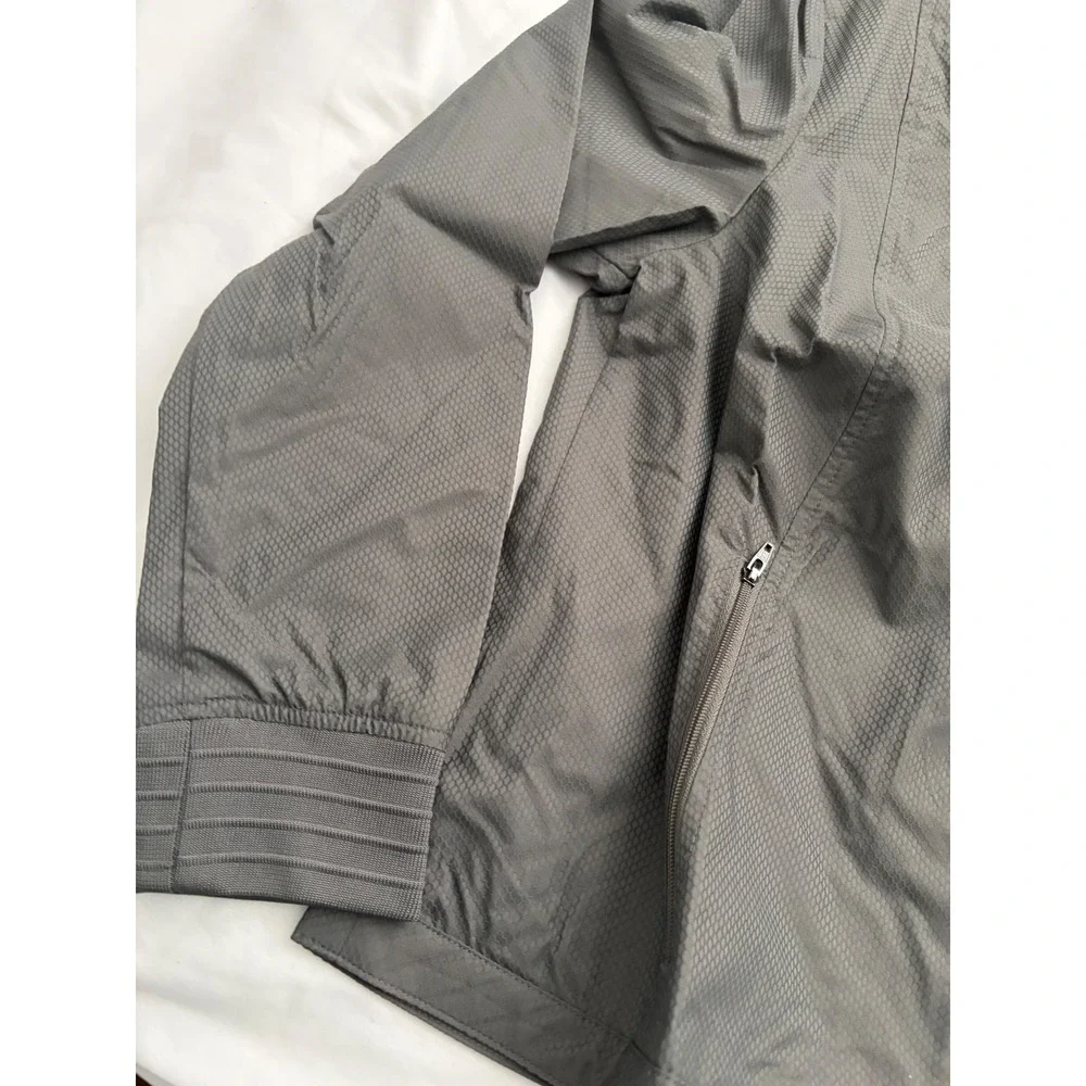 Devon & Jones Graphite Lightweight Full Zip Jacket Ladies S Water‎ Resistant NWT
